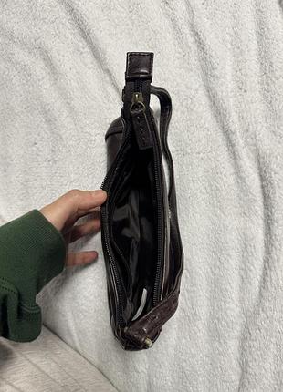 Сумка шоколадного кольору 4