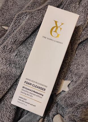 Корейская пенка для умывания омолаживающая the yoppa garden
