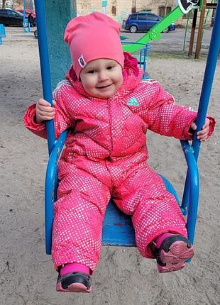 Комбинезон зимний пух+перо