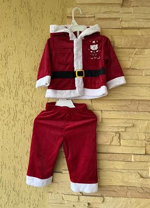 Новорічний костюм санти