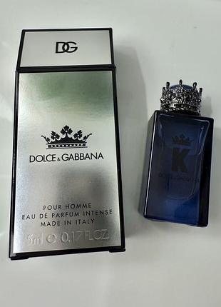 Парфумована вода dolce&gabbana k eau de parfum intense 5 мл