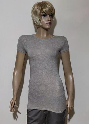 Zara тонка футболка з домішкою вовни термобілизни /13105/