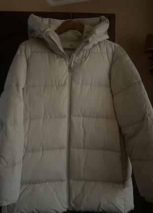 Куртка пуховик msngo колір світло бежевий