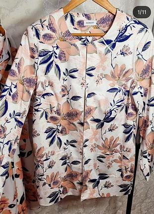 ❤️пиджак жакет в цветы