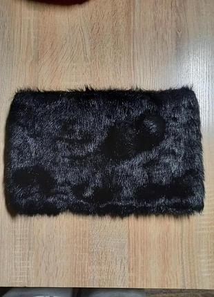 Меховый шарф горловик