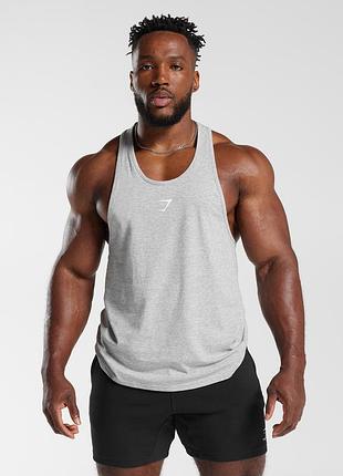 Gymshark stringer  мужская спортивная-тренировочная майка