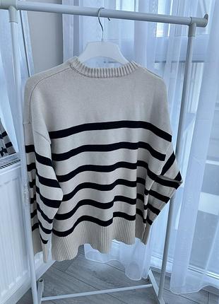 Светр zara у смужку 5