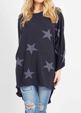 Гаренька итальянская туника свободная легкая кофточка кофта размер 54-56-58