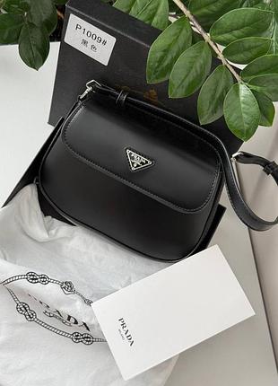 Сумка чорна prad cleo shoulder bag
