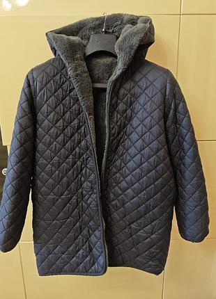 Тепла куртка 2в1 zara