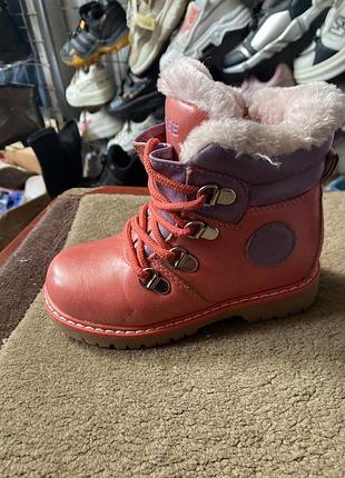 Зимові ботіночки на дівчинку