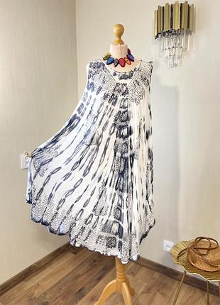 Індійський сарафан сукня платье пляжне пляжное віскоза