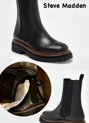 Шкіряні челсі steve madden