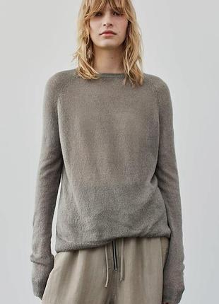 Цікавий напівпрозорий светр з довгими рукавами з вовною zara 
🌷🌷🌷🌷🌷