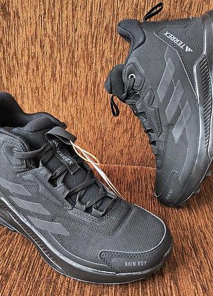 Нові оригінальні трекінгові черевики adidas terrex anylander mid rain р36,. 36.5 довжина устілки по факту 23см 23.5см