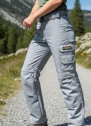 Женские рабочие садовые брюки topcraft® workwear (размер 42) штаны трекинговые