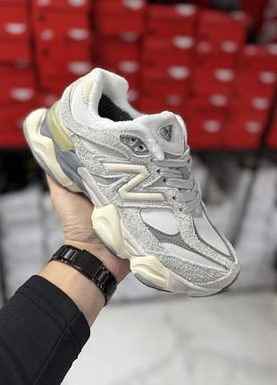 Женские термо кроссовки new balance 9060 quartz grey утепленные на флисе термо кроссовки 1944 баланс