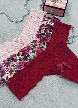 Комплект трусиків вікторія сікрет оригінал victoria’s secret