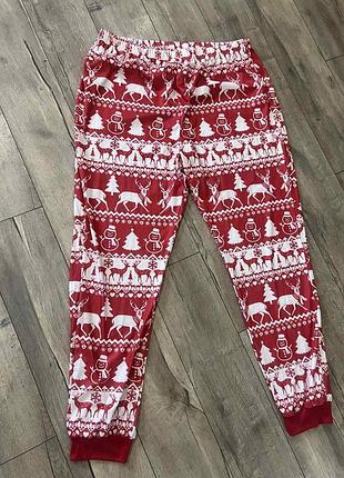 Домашні новорічні штани