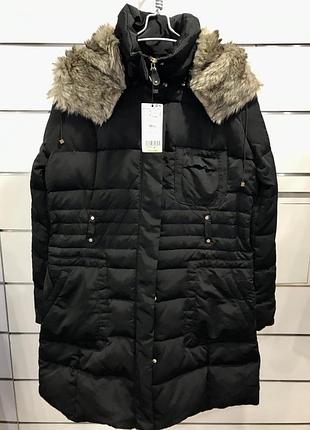 Жіночій зимовий подовжений пуховик mango