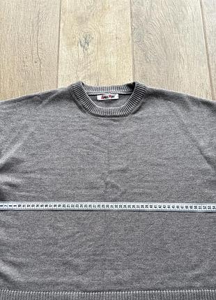 Сірий светр оверсайз 6