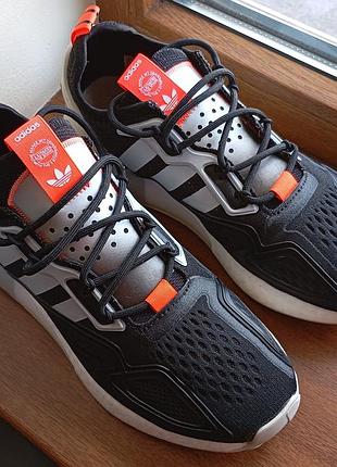 Кроссовки adidas zx 2k boost h05292 оригинал стан идеальный размер 40 см 25 черные