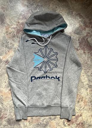 Світшот с капюшоном теплий reebok