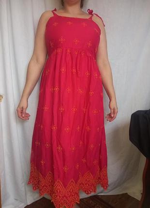 Сарафан свободного кроя