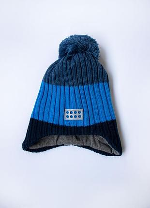 Шапка зимняя для мальчика лего lego wear 48 см 12 мес 18 мес 24 мес