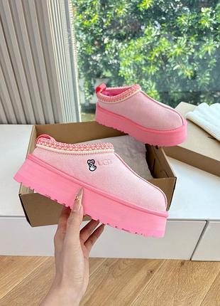 Рожеві угг, уггі ugg tazz love натуральні