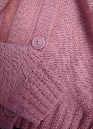 Рожевий кардиган 3