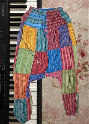 Винтажные брюки 100% коттон