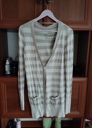 Удлиненный кардиган