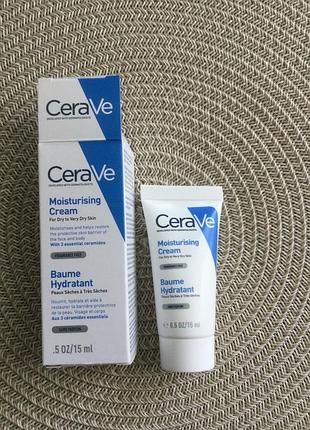 Зволожувальний крем, для відновлення захисного бар'єру шкіри serave