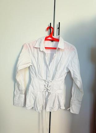 Рубашка, сорочка з корсетом