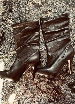 Полу чоботи шкіра buffalo