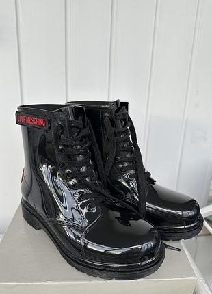 Гумові чоботи love moschino