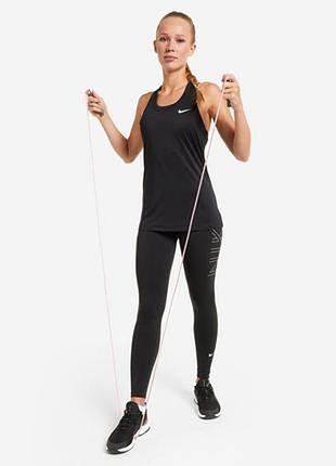 Чорна спортивна майка nike dry fit