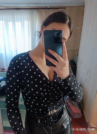 Топ, кофточка женская с длинным рукавом