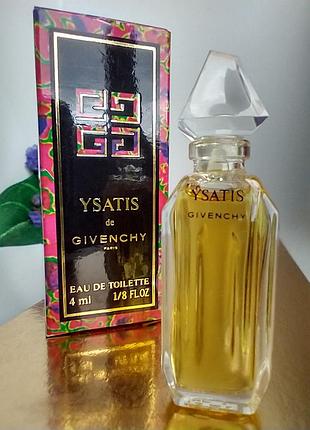 Ysatis винтаж givenchy миниатюра 4 мл