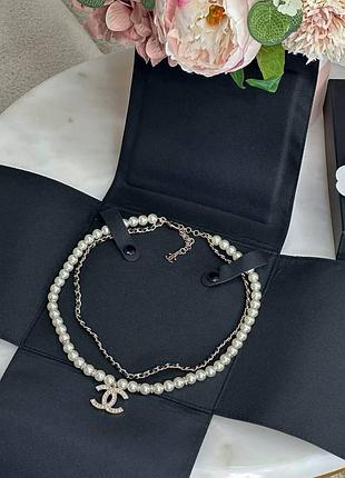 Кольє чокер chanel