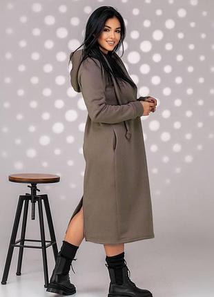 Сукня зимова на флісі