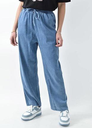 Хлопковые брюки под джинс большого 26 размера