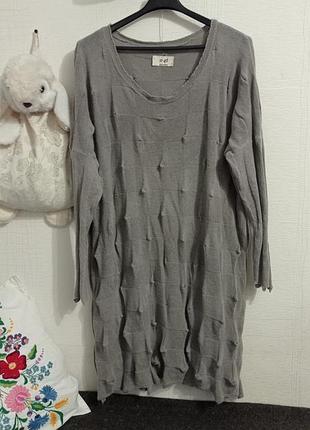 Платье большого размера. туника.