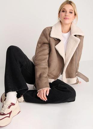 Дублянка жіноча під замш