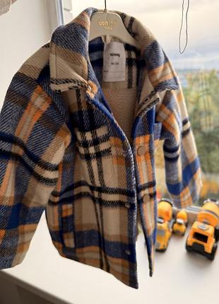 Тепла картата сорочка sinsay, розмір 98 см