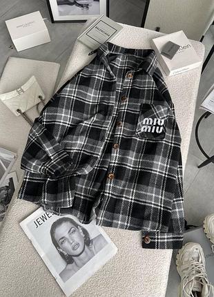 7️⃣0️⃣0️⃣грн кашемірова тепла сорочка рубашка жіноча в клітинку