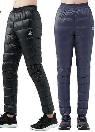 Tectop пуховые брюки для мужчин и женщин