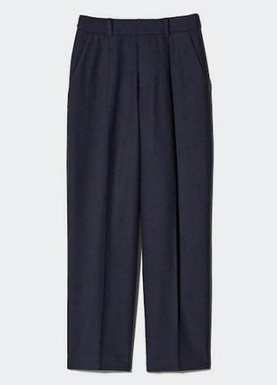 Теплые твидовые брюки uniqlo