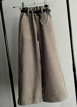 Брюки палаццо кашемир на девочку